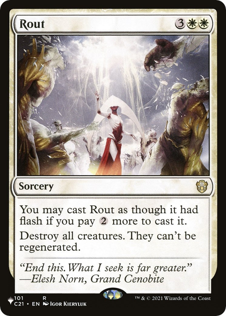Image for Rout (C21) (The List Reprints) (101/081) - Magic: The Gathering