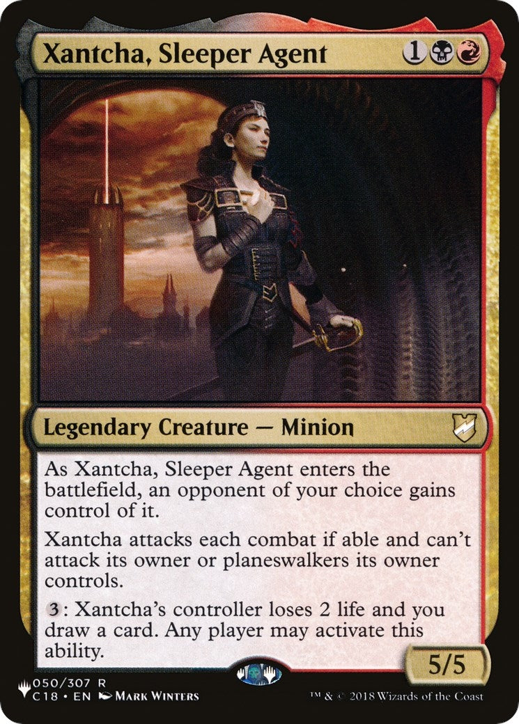 Image for Xantcha, Sleeper Agent (The List Reprints) (050/307) - Magic: The Gathering