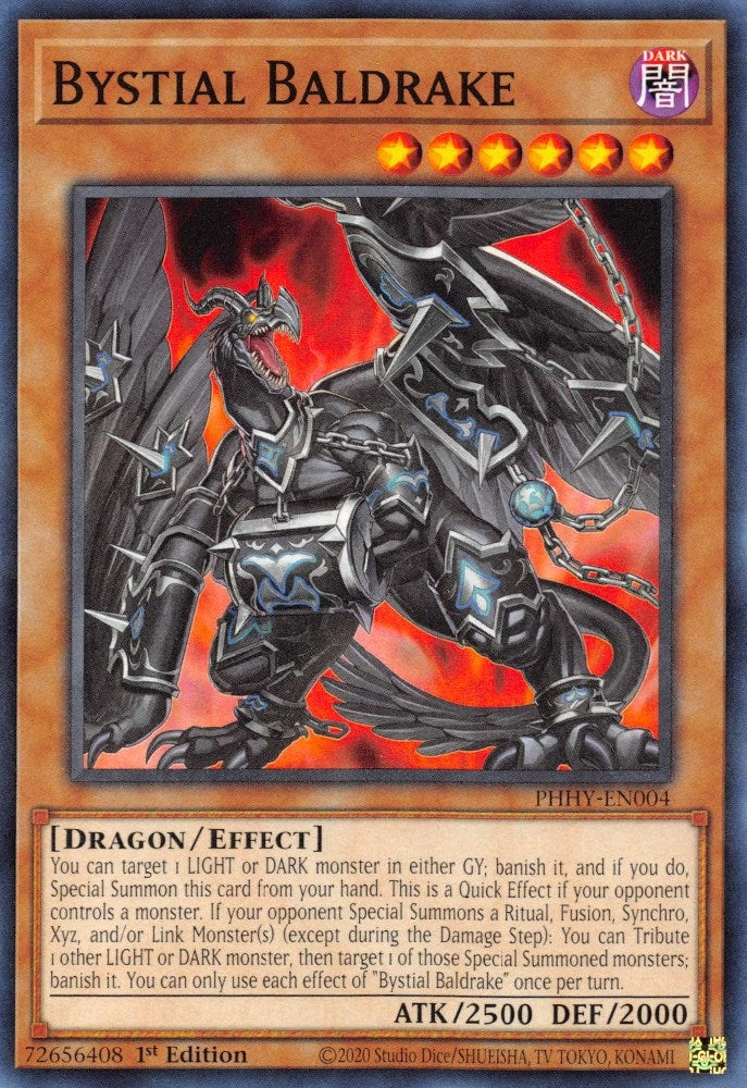 Image for Bystial Baldrake (Photon Hypernova) (PHHY-EN004) - YuGiOh