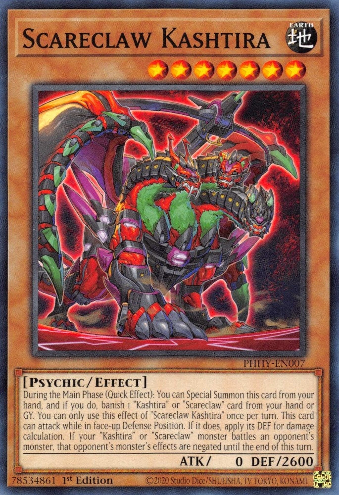Image for Scareclaw Kashtira (Photon Hypernova) (PHHY-EN007) - YuGiOh