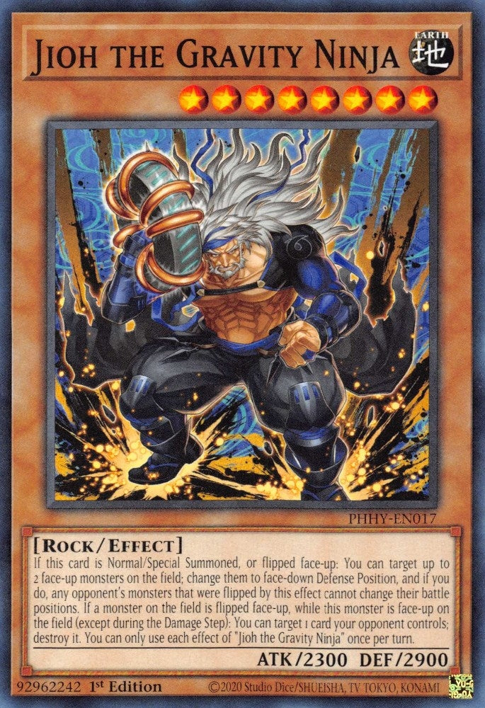 Image for Jioh the Gravity Ninja (Photon Hypernova) (PHHY-EN017) - YuGiOh