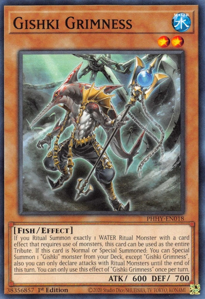 Image for Gishki Grimness (Photon Hypernova) (PHHY-EN018) - YuGiOh