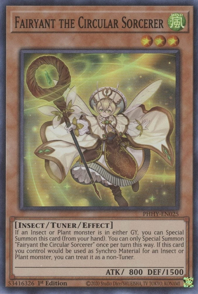 Image for Fairyant the Circular Sorcerer (Photon Hypernova) (PHHY-EN025) - YuGiOh