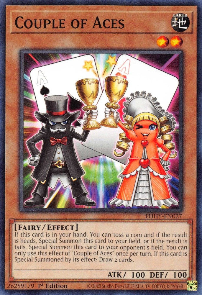 Image for Couple of Aces (Photon Hypernova) (PHHY-EN027) - YuGiOh