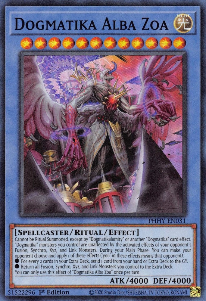 Image for Dogmatika Alba Zoa (Photon Hypernova) (PHHY-EN031) - YuGiOh