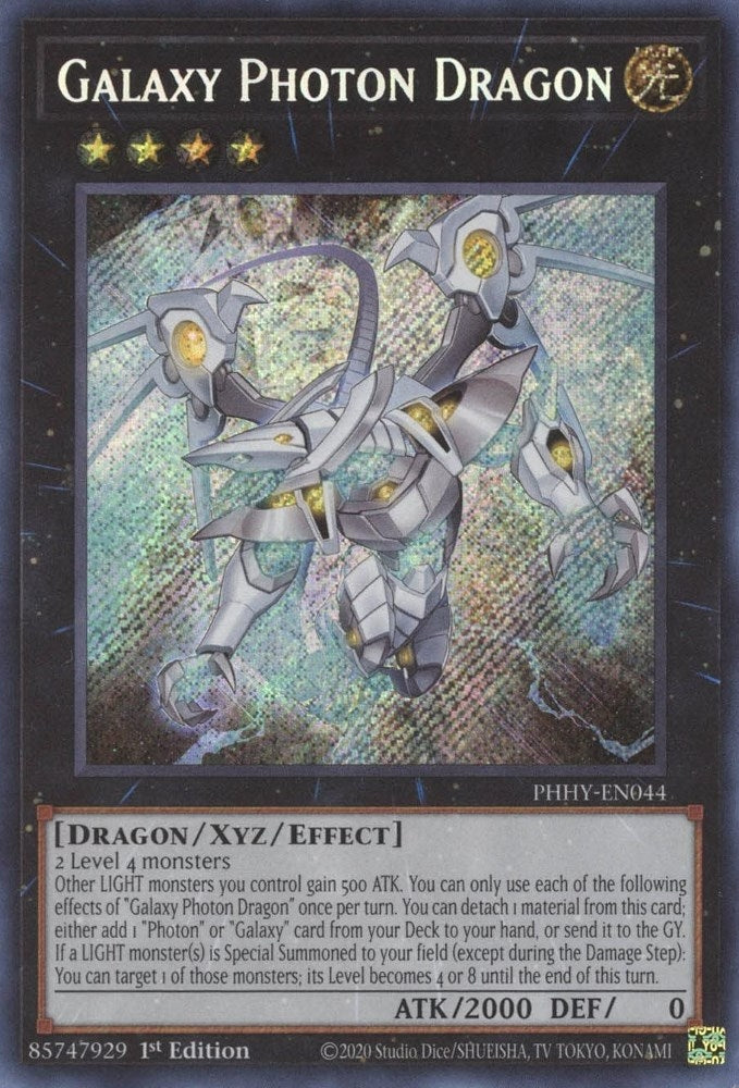 Image for Galaxy Photon Dragon (Photon Hypernova) (PHHY-EN044) - YuGiOh