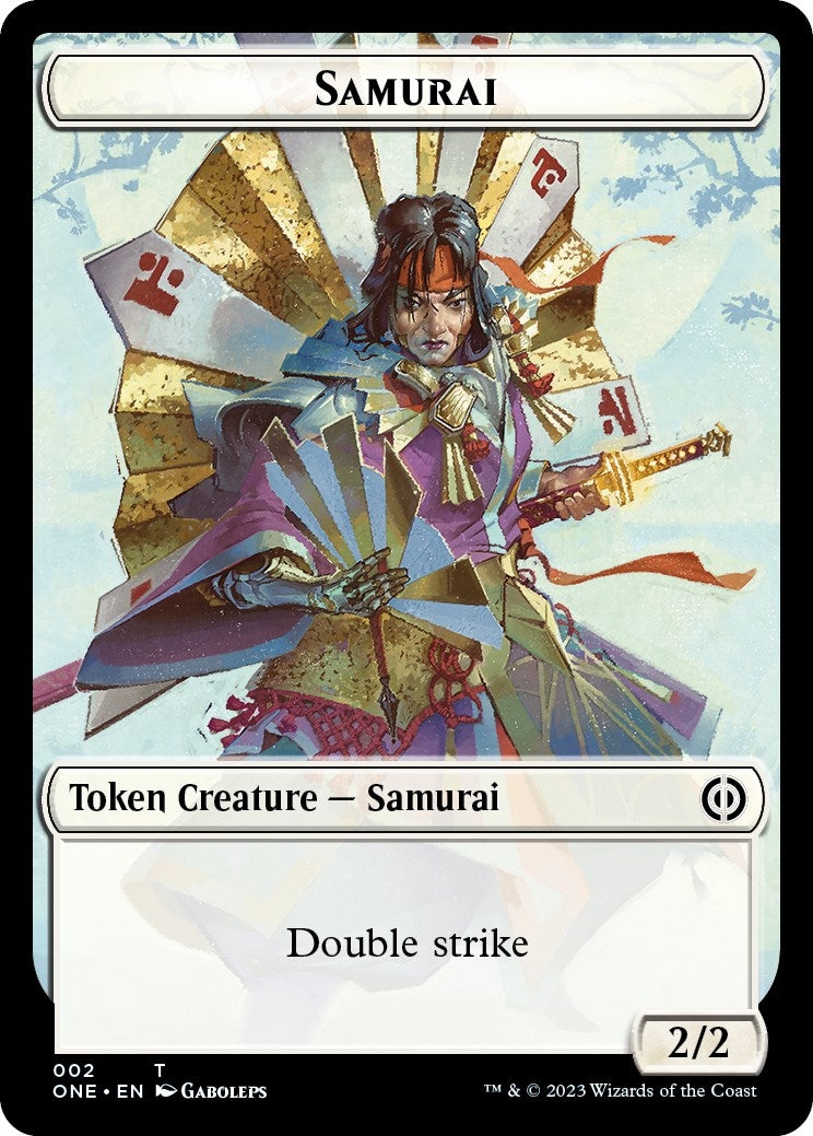 Image for Samurai Token (Phyrexia: All Will Be One) (2) - Magic: The Gathering