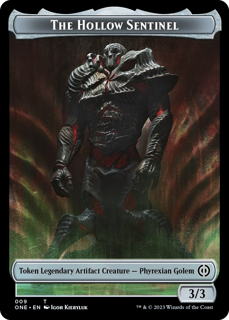 Image for The Hollow Sentinel Token (Phyrexia: All Will Be One) (9) - Magic: The Gathering