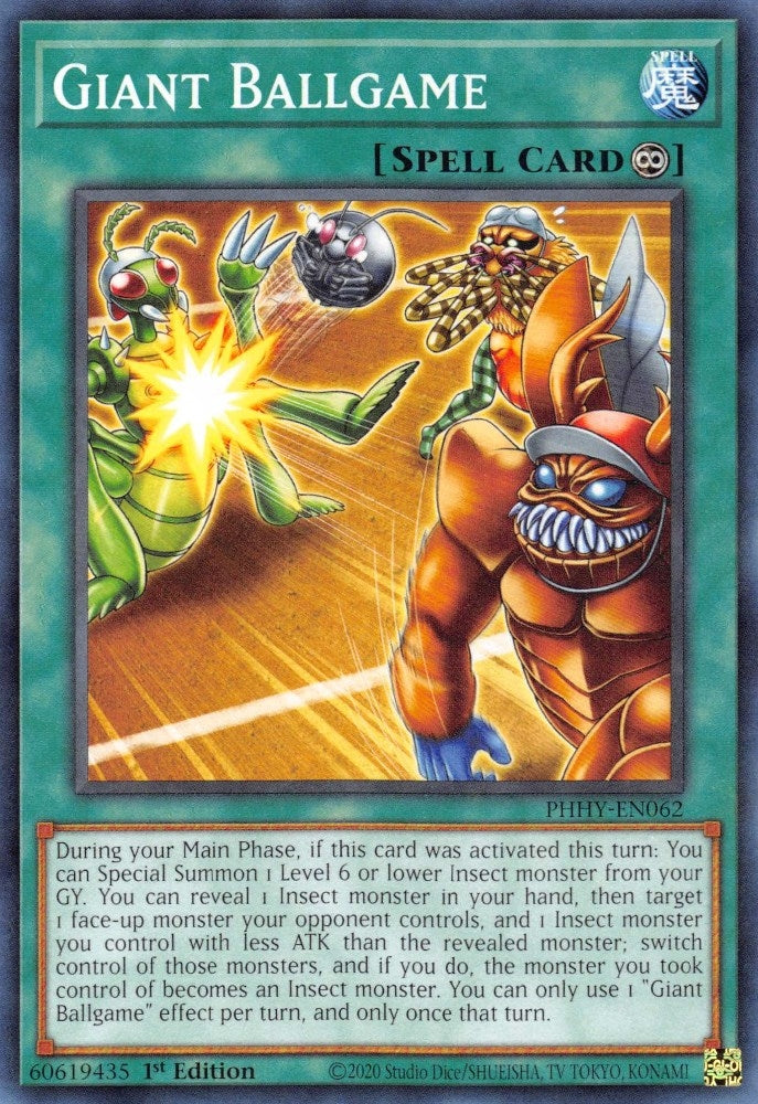 Image for Giant Ballgame (Photon Hypernova) (PHHY-EN062) - YuGiOh