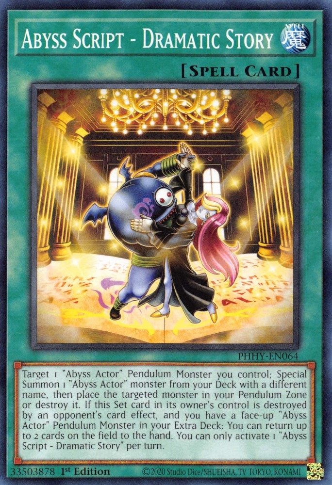 Image for Abyss Script - Dramatic Story (Photon Hypernova) (PHHY-EN064) - YuGiOh