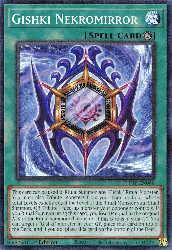 Image for Gishki Nekromirror (Photon Hypernova) (PHHY-EN066) - YuGiOh