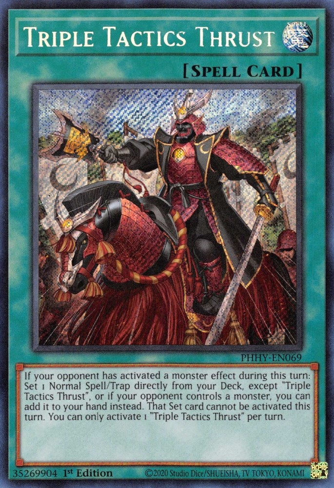 Image for Triple Tactics Thrust (Photon Hypernova) (PHHY-EN069) - YuGiOh