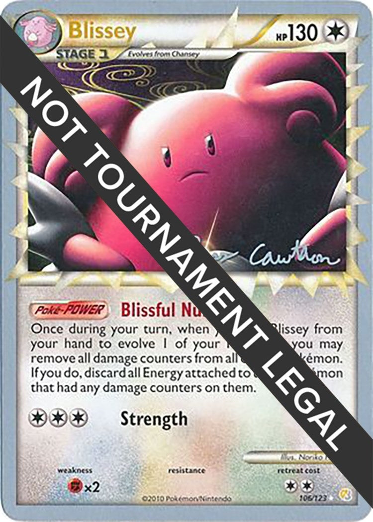 Image for Blissey - 2011 (Ross Cawthon) (World Championship Decks) (106/123) - Pokemon