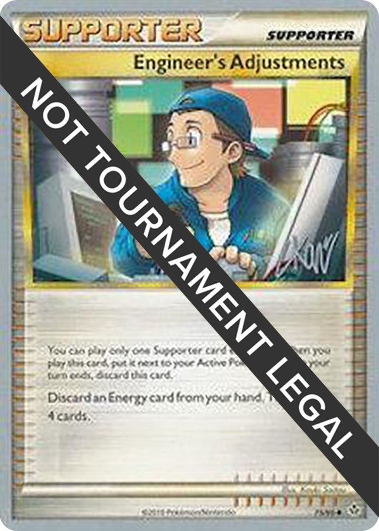 Image for Engineer's Adjustments - 2011 (Christopher Kan) (World Championship Decks) (75/95) - Pokemon