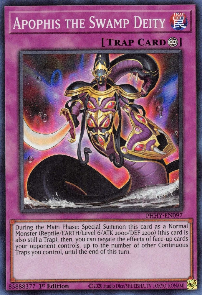 Image for Apophis the Swamp Deity (Photon Hypernova) (PHHY-EN097) - YuGiOh