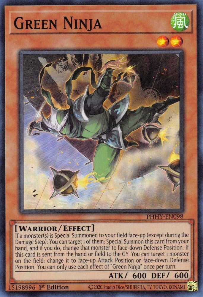 Image for Green Ninja (Photon Hypernova) (PHHY-EN098) - YuGiOh