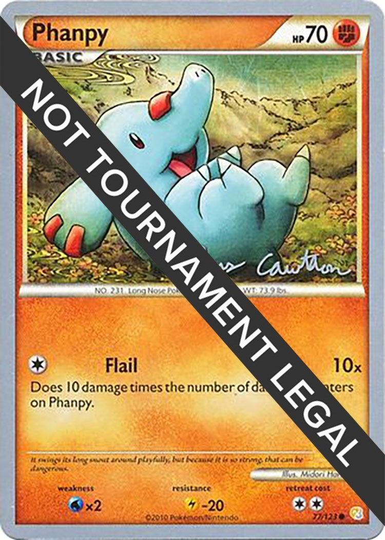 Image for Phanpy - 2011 (Ross Cawthon) (World Championship Decks) (77/123) - Pokemon