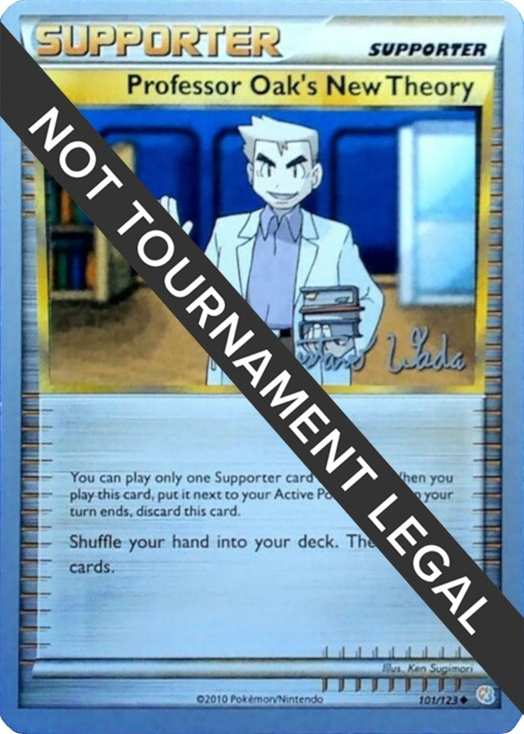 Image for Professor Oak's New Theory - 2011 (Gustavo Wada) (World Championship Decks) (101/123) - Pokemon
