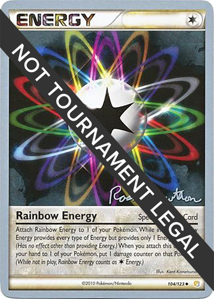 Image for Rainbow Energy - 2011 (Ross Cawthon) (World Championship Decks) (104/123) - Pokemon