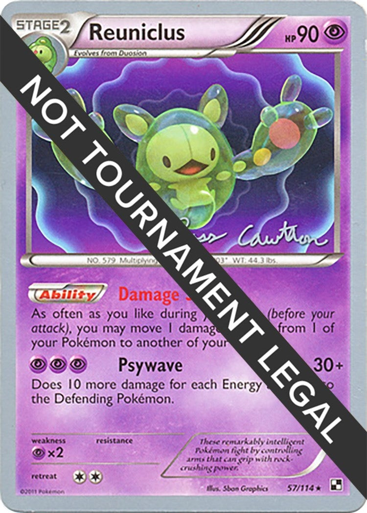 Image for Reuniclus - 2011 (Ross Cawthon) (World Championship Decks) (57/114) - Pokemon