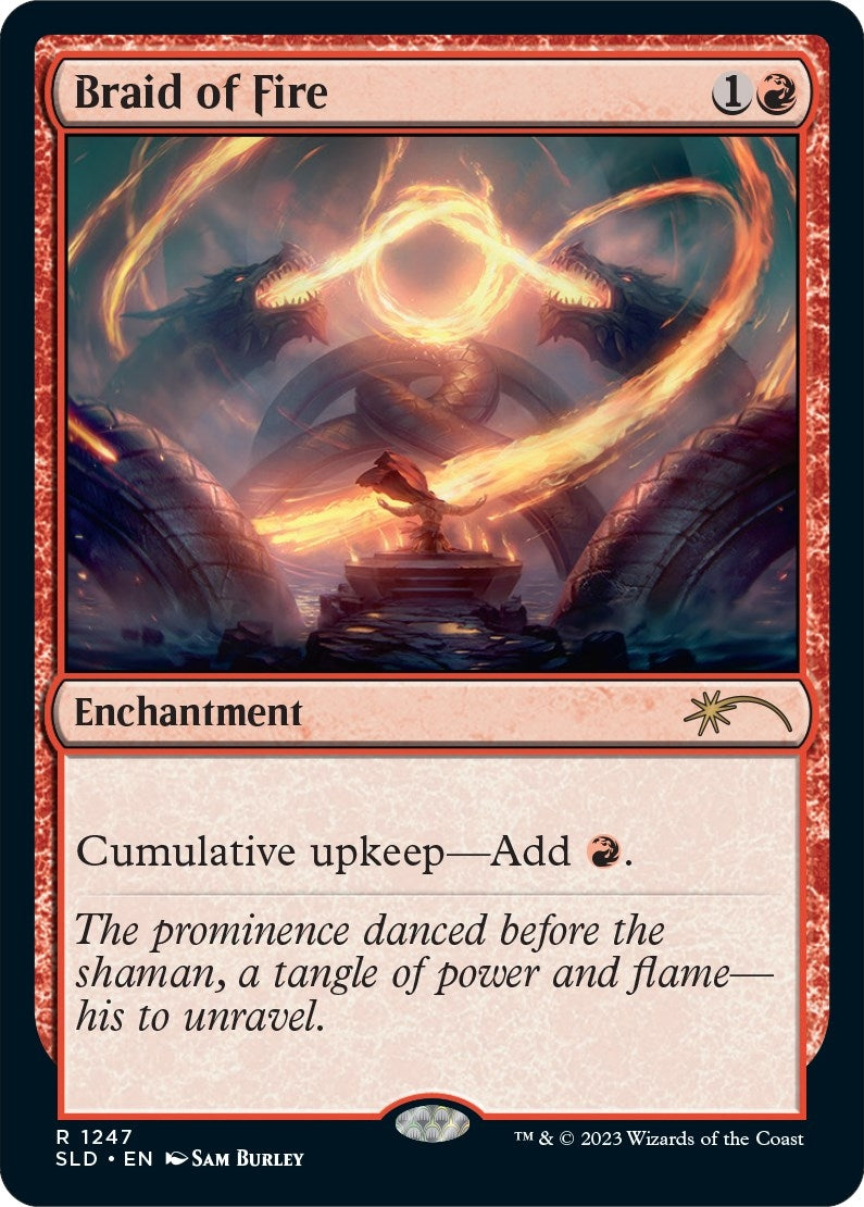 Image for Braid of Fire (1247) (Secret Lair Drop Series) (1247) - Magic: The Gathering