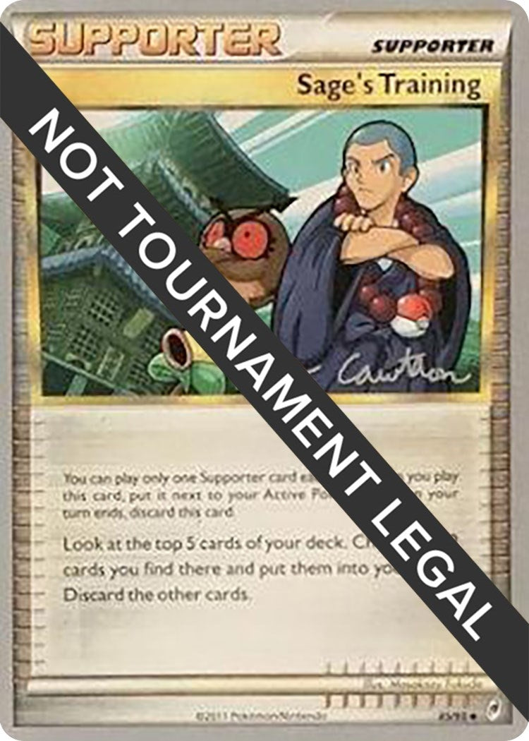 Image for Sage's Training - 2011 (Ross Cawthon) (World Championship Decks) (85/95) - Pokemon