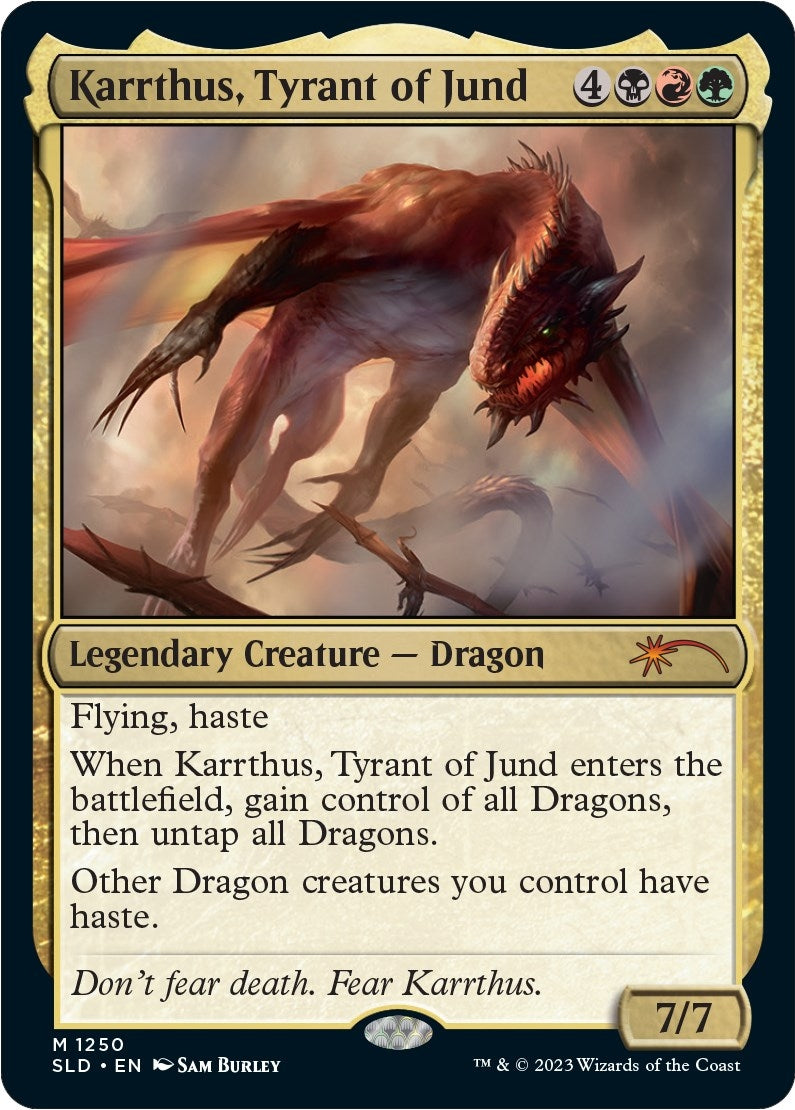 Image for Karrthus, Tyrant of Jund (Secret Lair Drop Series) (1250) - Magic: The Gathering