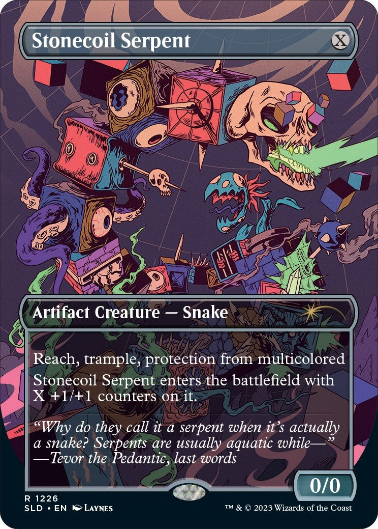 Image for Stonecoil Serpent (Secret Lair Drop Series) (1226) - Magic: The Gathering
