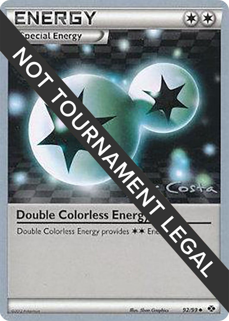 Image for Double Colorless Energy - 2012 (Igor Costa) (World Championship Decks) (92/99) - Pokemon