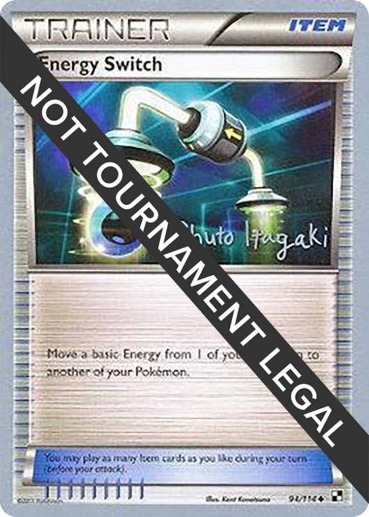Image for Energy Switch - 2012 (Shuto Itagaki) (World Championship Decks) (94/114) - Pokemon