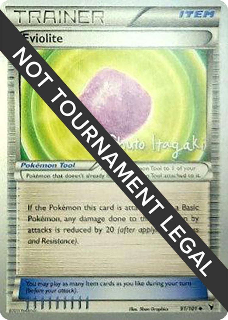 Image for Eviolite - 2012 (Shuto Itagaki) (World Championship Decks) (91/101) - Pokemon