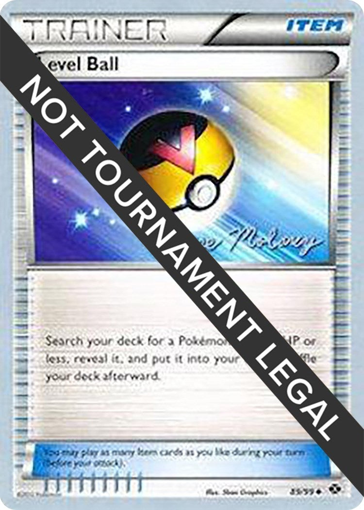 Image for Level Ball - 2012 (Chase Moloney) (World Championship Decks) (89/99) - Pokemon
