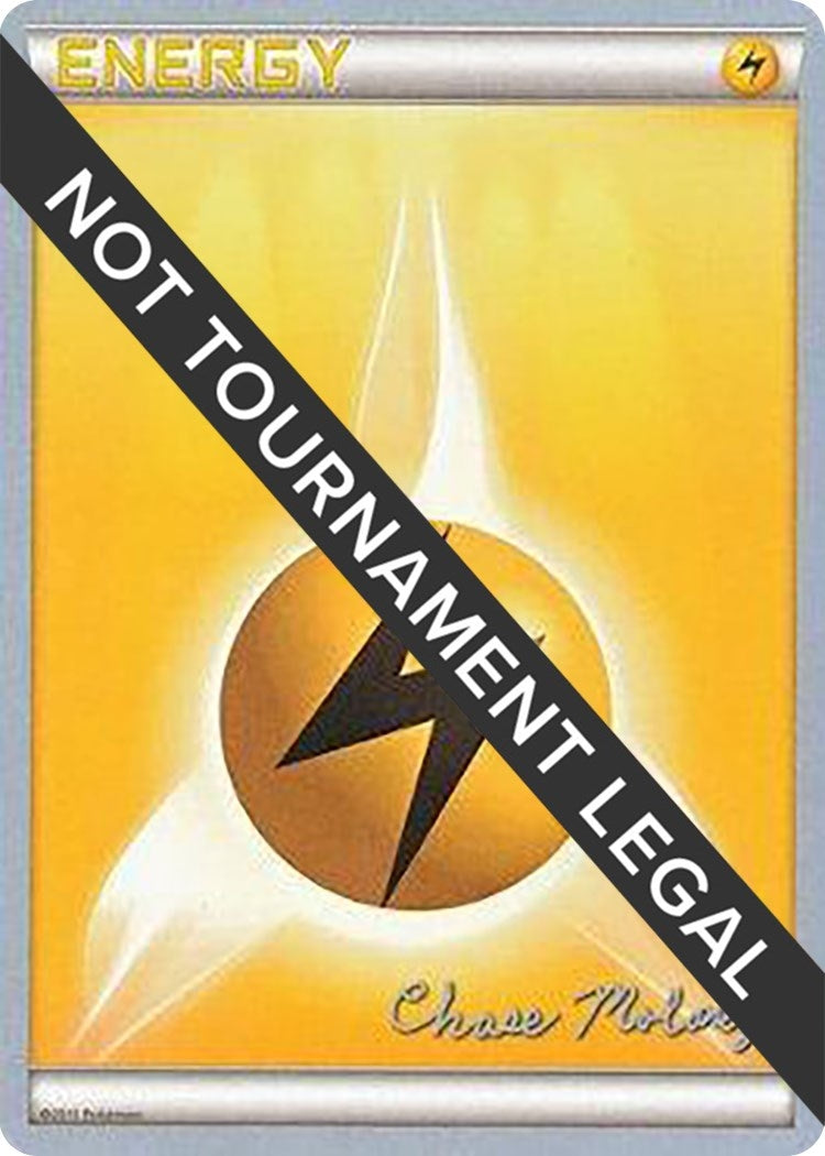 Image for Lightning Energy - 2012 (Chase Moloney) (World Championship Decks) - Pokemon