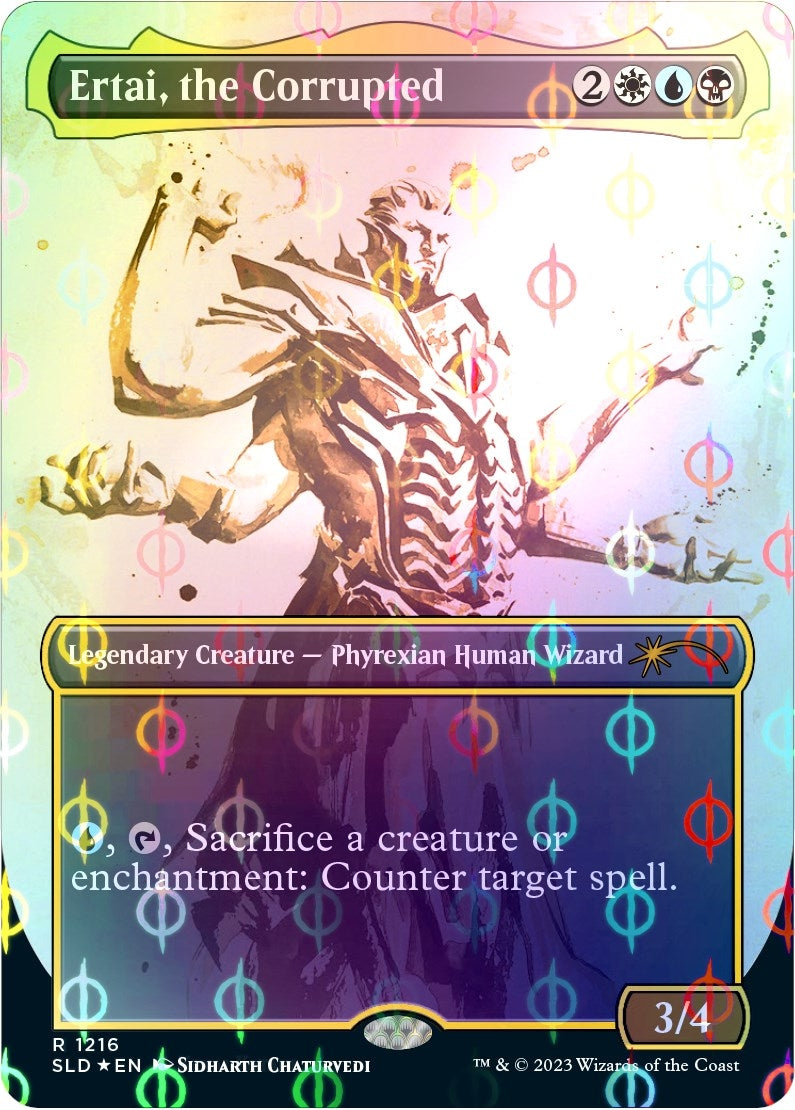 Image for Ertai, the Corrupted (Step-and-Compleat Foil) (Secret Lair Drop Series) (1216) - Magic: The Gathering