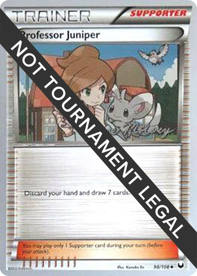 Image for Professor Juniper - 2012 (Chase Moloney) (World Championship Decks) (98/108) - Pokemon