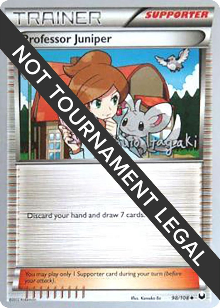 Image for Professor Juniper - 2012 (Shuto Itagaki) (World Championship Decks) (98/108) - Pokemon