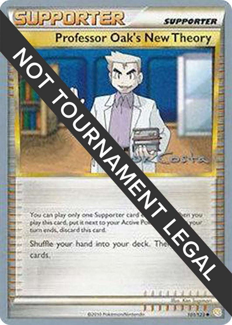 Image for Professor Oak's New Theory - 2012 (Igor Costa) (World Championship Decks) (101/123) - Pokemon