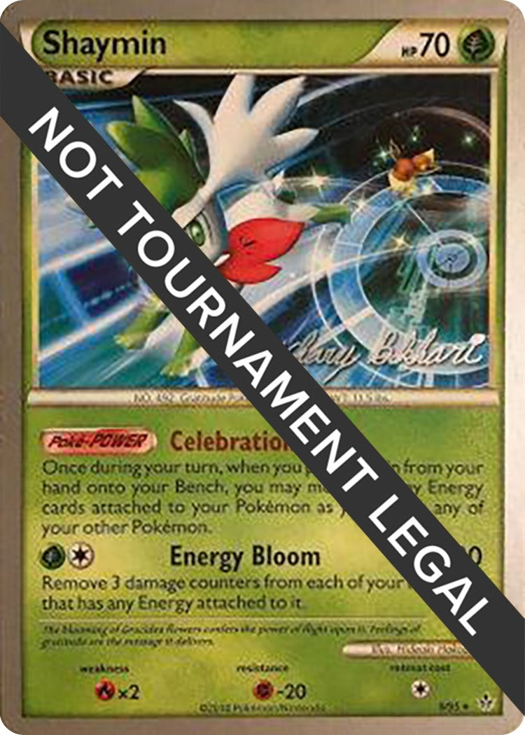 Image for Shaymin - 2012 (Zachary Bokhari) (World Championship Decks) (8/95) - Pokemon