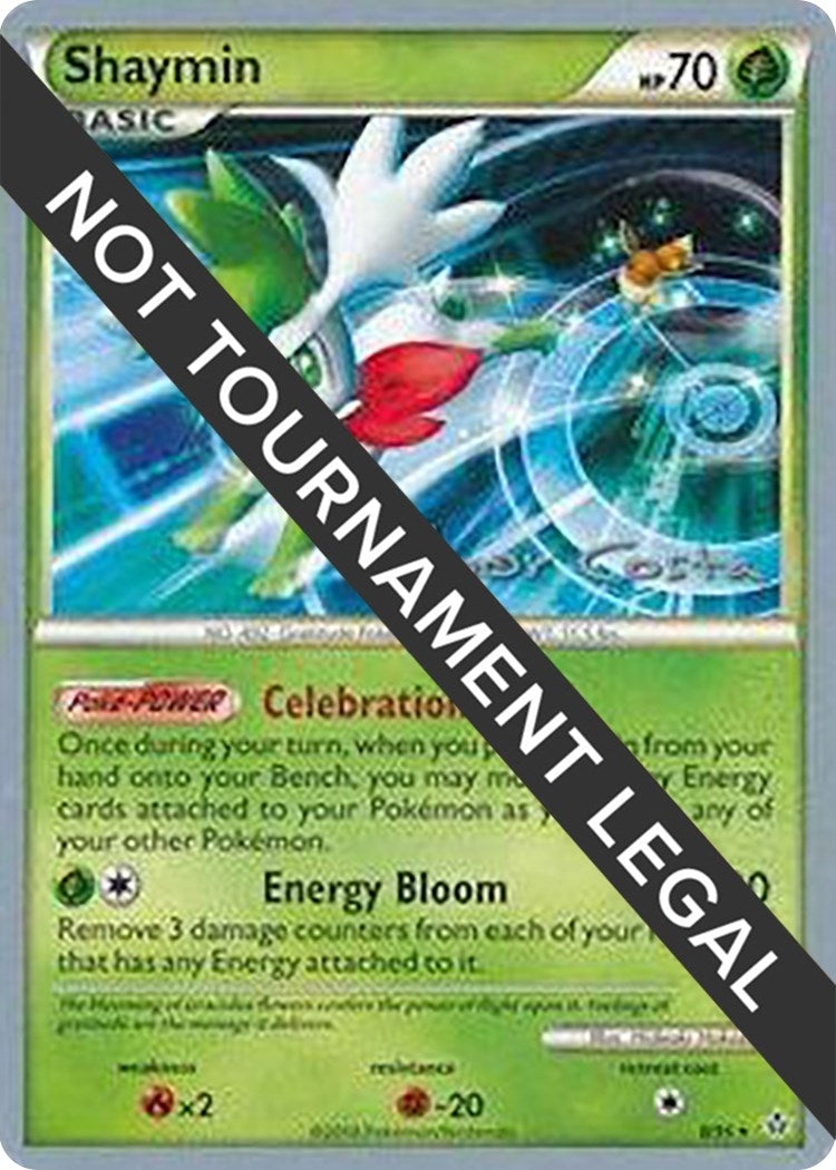 Image for Shaymin - 2012 (Igor Costa) (World Championship Decks) (8/95) - Pokemon