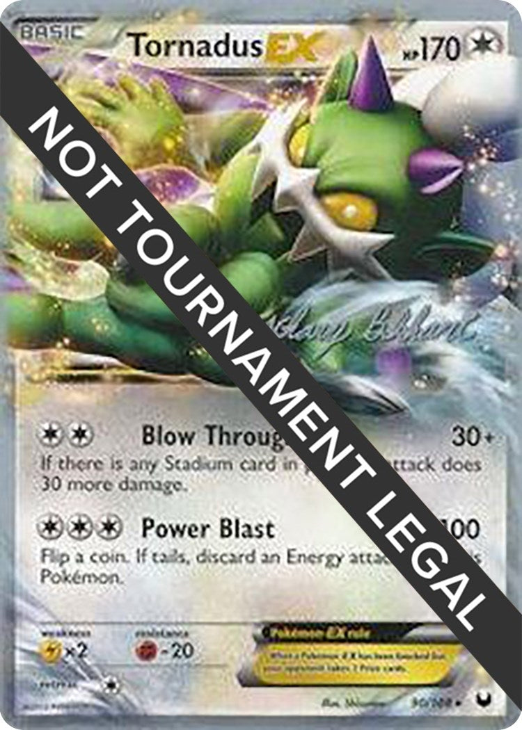 Image for Tornadus EX - 2012 (Zachary Bokhari) (World Championship Decks) (90/108) - Pokemon