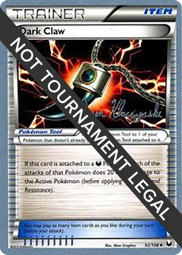 Image for Dark Claw - 2013 (Jason Klaczynski) (World Championship Decks) (92/108) - Pokemon