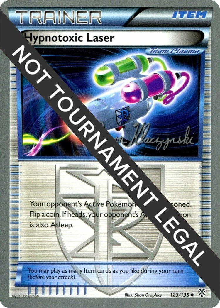 Image for Hypnotoxic Laser - 2013 (Jason Klaczynski) (World Championship Decks) (123/135) - Pokemon