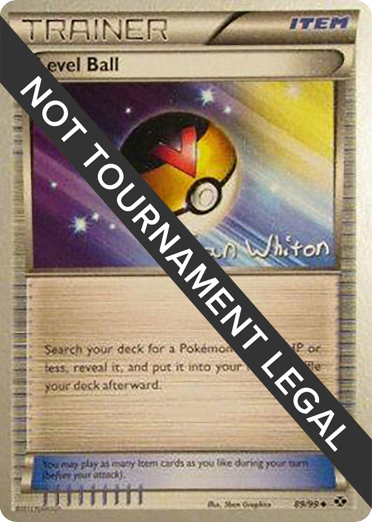 Image for Level Ball - 2013 (Ian Whiton) (World Championship Decks) (89/99) - Pokemon