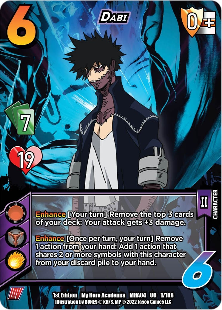Image for Dabi (UniVersus: My Hero Academia: League of Villains) (001/108) - UniVersus