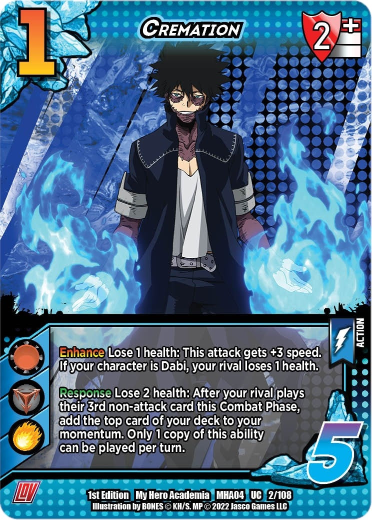 Image for Cremation (UniVersus: My Hero Academia: League of Villains) (002/108) - UniVersus