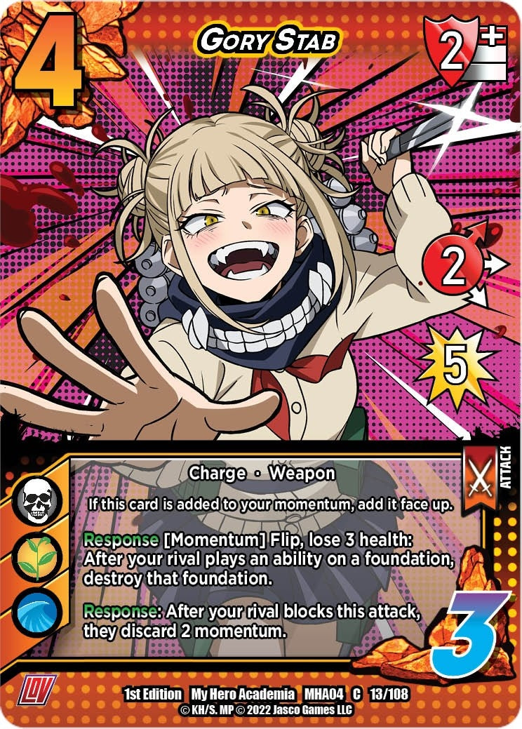 Image for Gory Stab (UniVersus: My Hero Academia: League of Villains) (013/108) - UniVersus