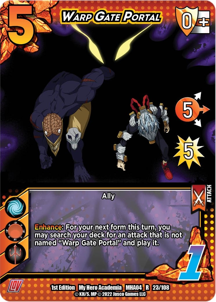 Image for Warp Gate Portal (UniVersus: My Hero Academia: League of Villains) (023/108) - UniVersus