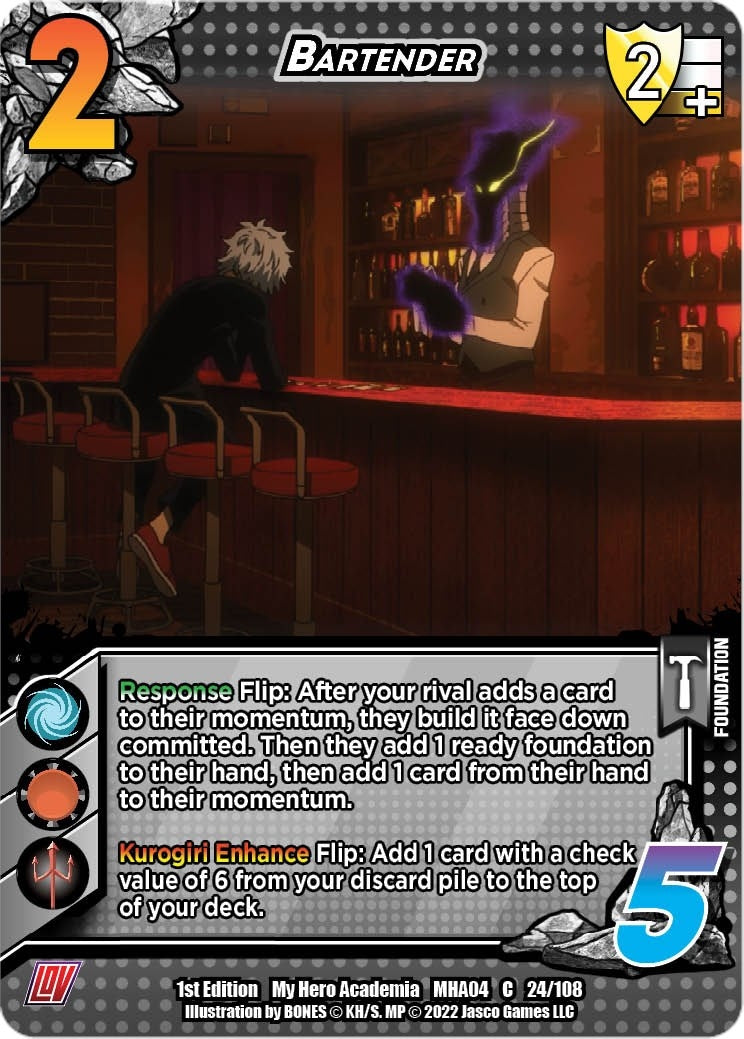 Image for Bartender (UniVersus: My Hero Academia: League of Villains) (024/108) - UniVersus