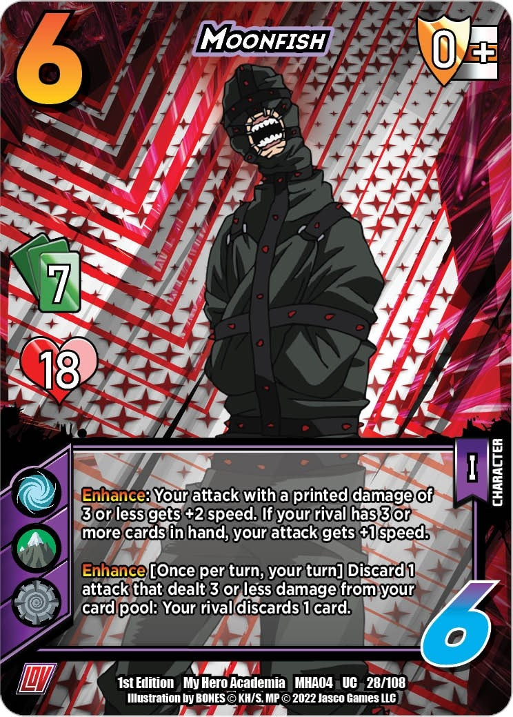 Image for Moonfish (UniVersus: My Hero Academia: League of Villains) (028/108) - UniVersus
