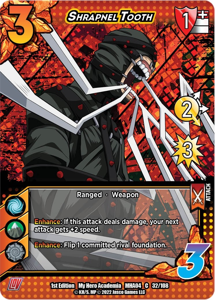 Image for Shrapnel Tooth (UniVersus: My Hero Academia: League of Villains) (032/108) - UniVersus